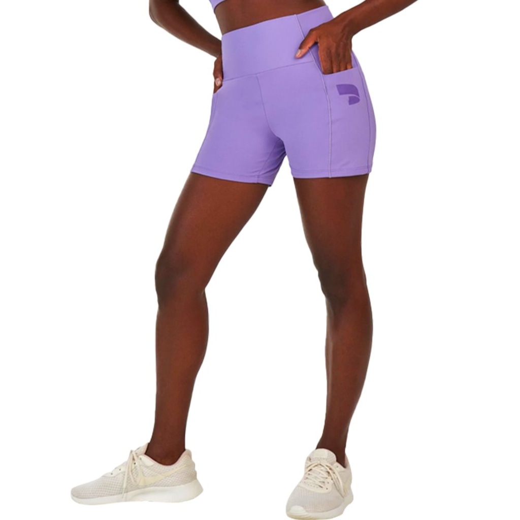 Imagem 2 do produto Bermuda Alto Giro Com Bolso - Feminina