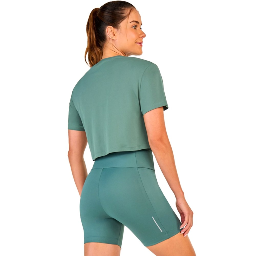 Imagem 2 do produto Blusa Cropped Alto Giro Skin Fit - Feminino