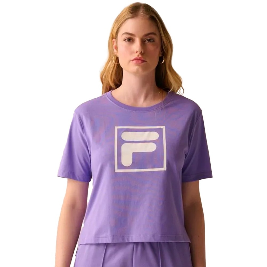 Camiseta Fila Letter Essentials - Feminina