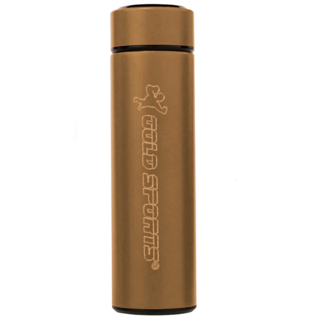 Garrafa Térmica em Aço Inoxidável 304 Gold Sports Smart - 500ml com infusor