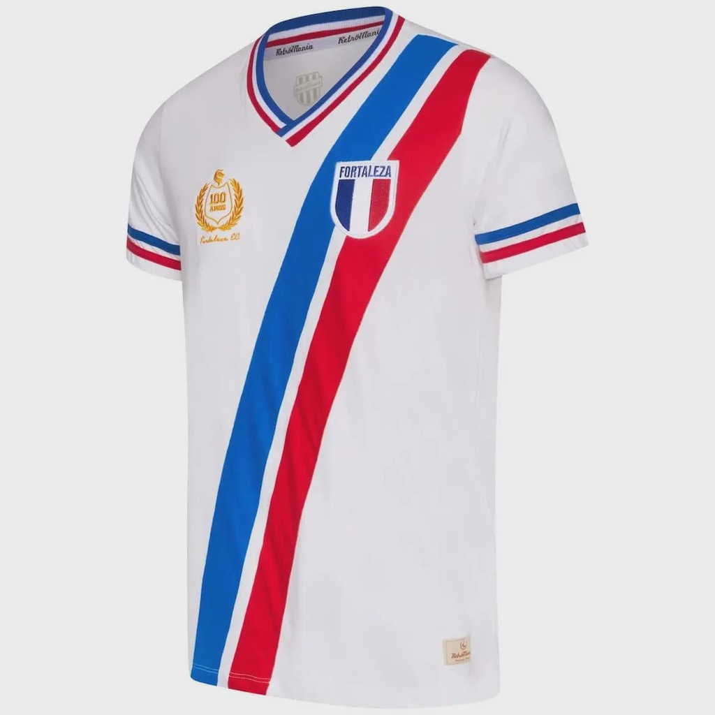 Camisa do Fortaleza 1946 RetrôMania Centenário - Masculina