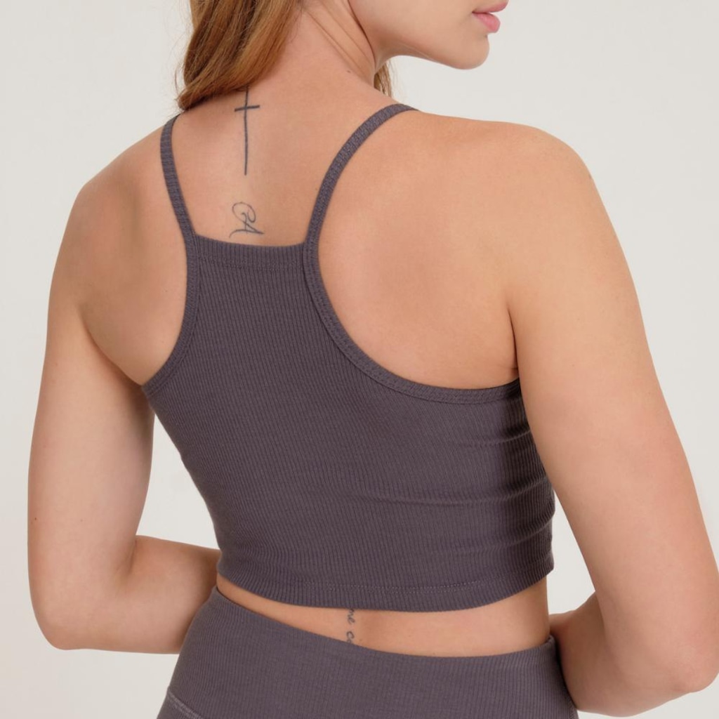 Imagem 2 do produto Top New Balance Canelado Small Logo - Feminino