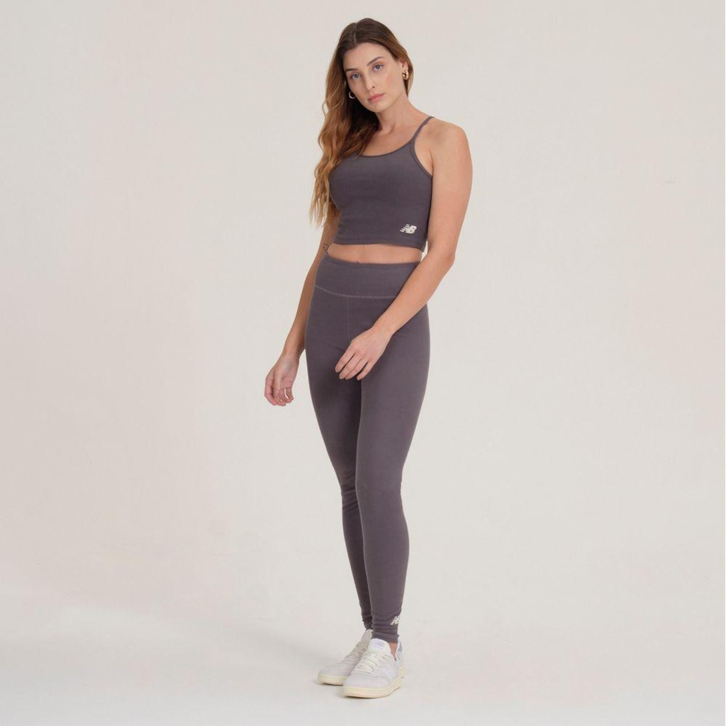Imagem 4 do produto Top New Balance Canelado Small Logo - Feminino