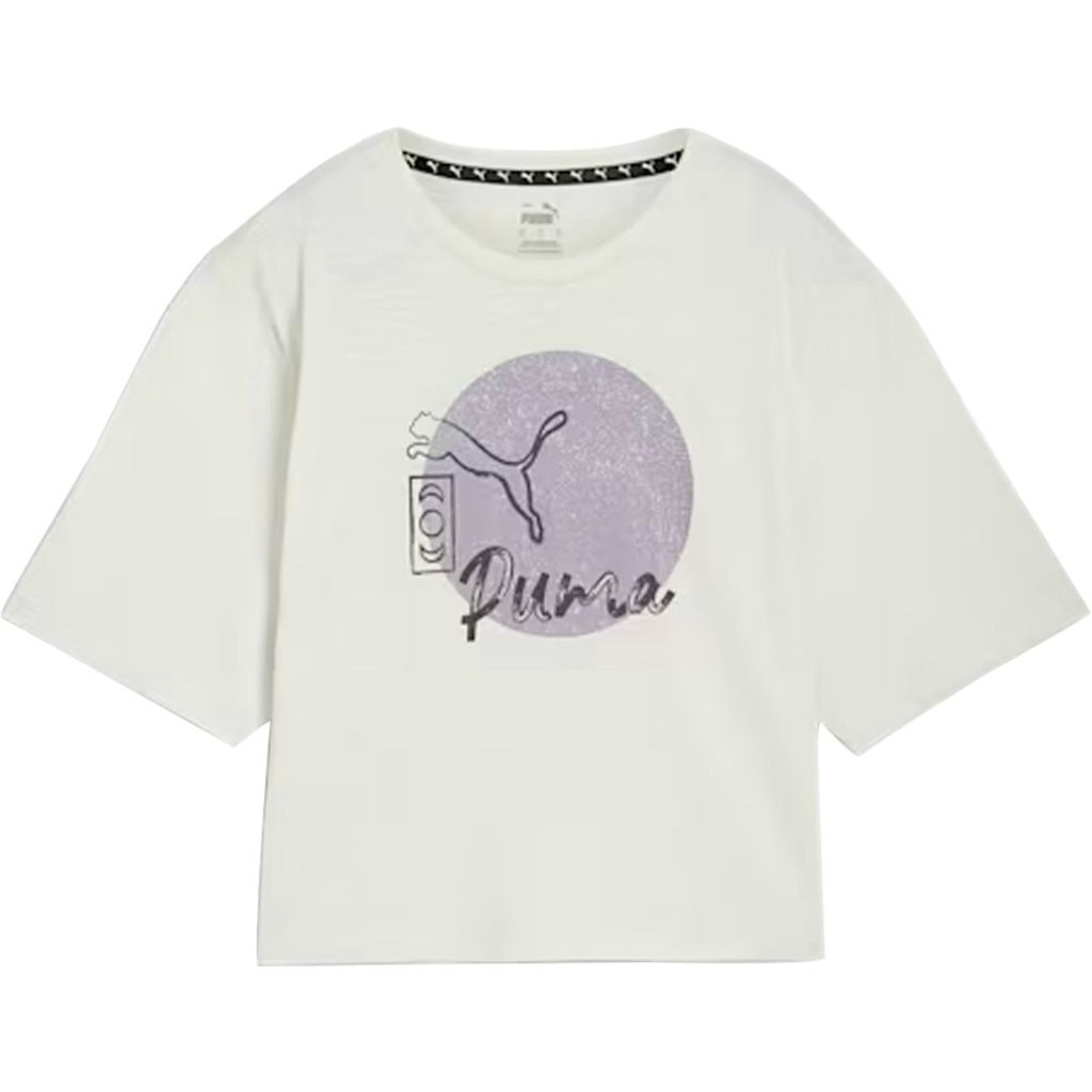 Blusa Cropped Puma Studio - Feminina