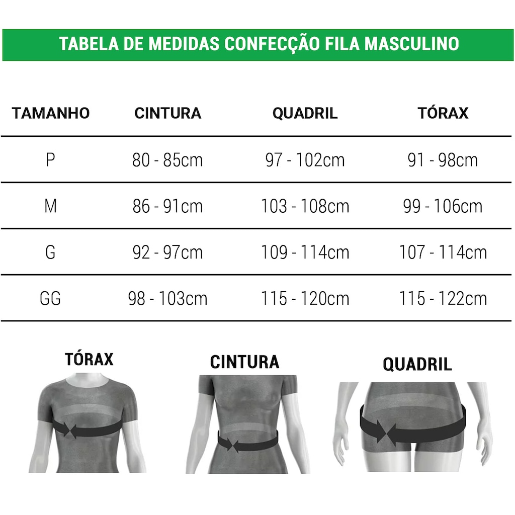 Imagem 2 do produto Bermuda Fila Zip Iv - Masculina