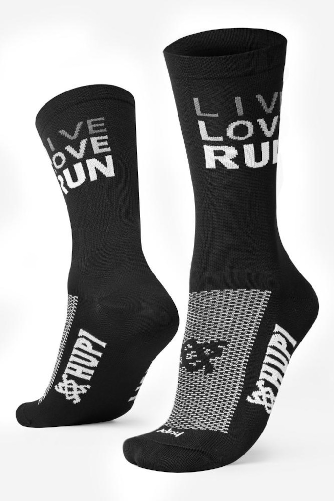 Imagem 4 do produto Kit de Corrida Viseira Hupi Live Love Run + Meia (Tamanho 36-42 ) - Unissex