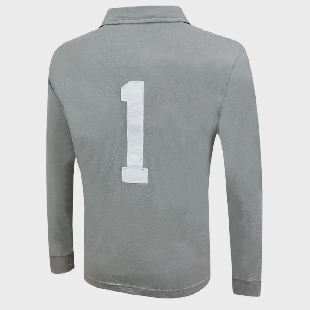 Imagem 3 do produto Camiseta Manga Longa do Atlético Mineiro 1980's Goleiro Liga Retro - Masculina