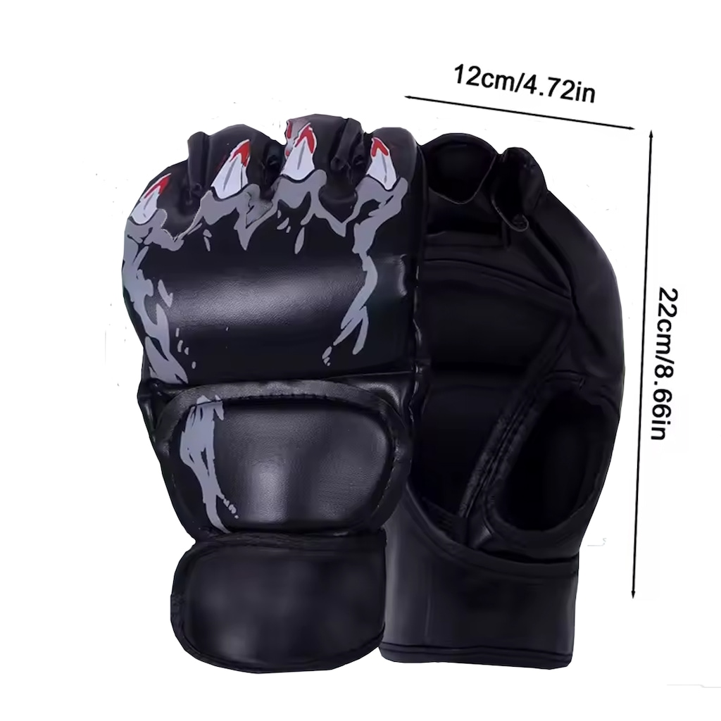 Imagem 4 do produto Luvas de Treino Gold Sports Panther Sparring Muay Thai Mma Boxe Bandagem Rápida - Adulto