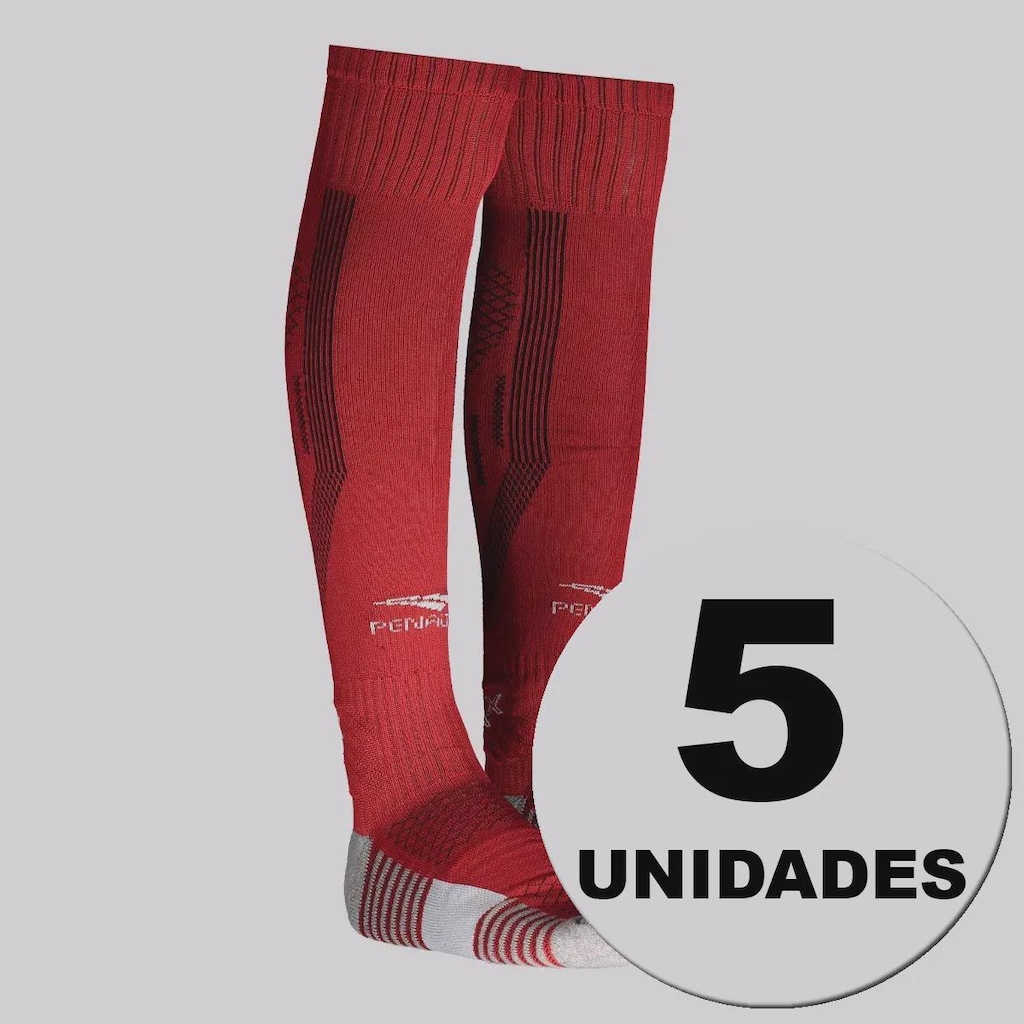 Imagem 2 do produto Meião Penalty Max - 5 Unidades - Adulto