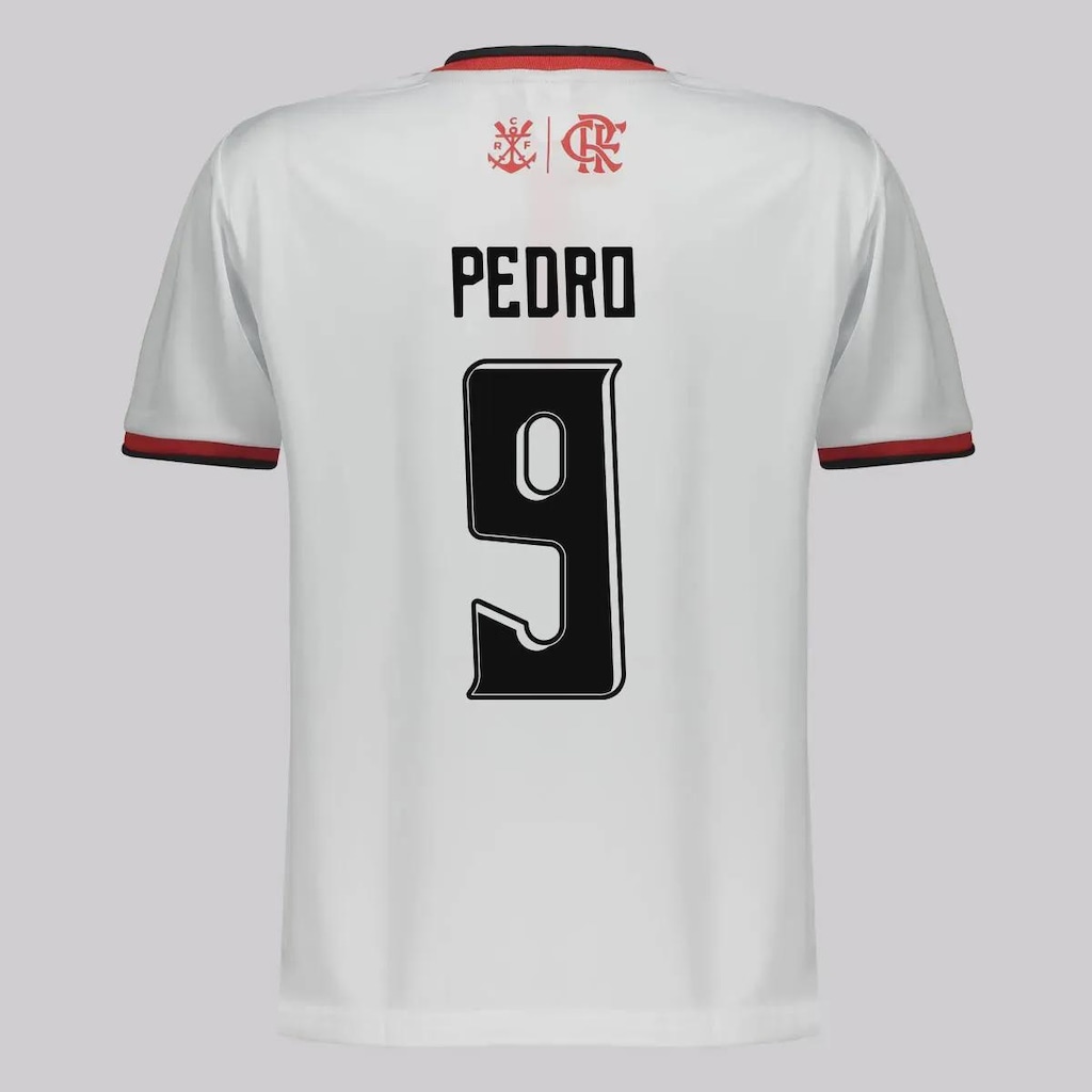 Camisa do Flamengo Lark Pedro 9 - Infantil - Foto 1
