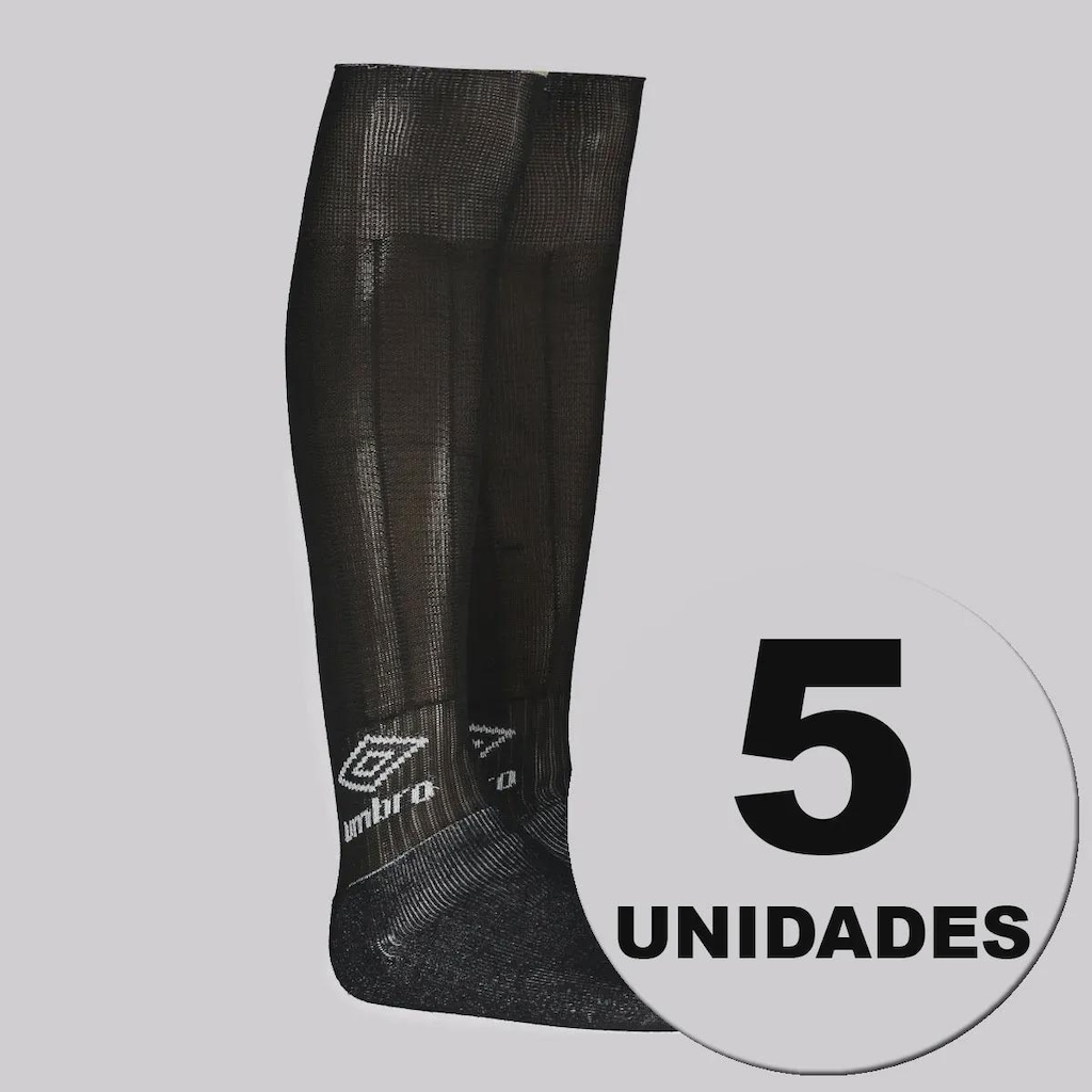 Imagem 2 do produto Meião Umbro Classic - 5 Pares - Adulto