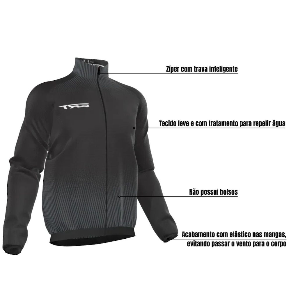 Imagem 3 do produto Jaqueta Corta Vento ERT Matrix Ciclismo - Masculina