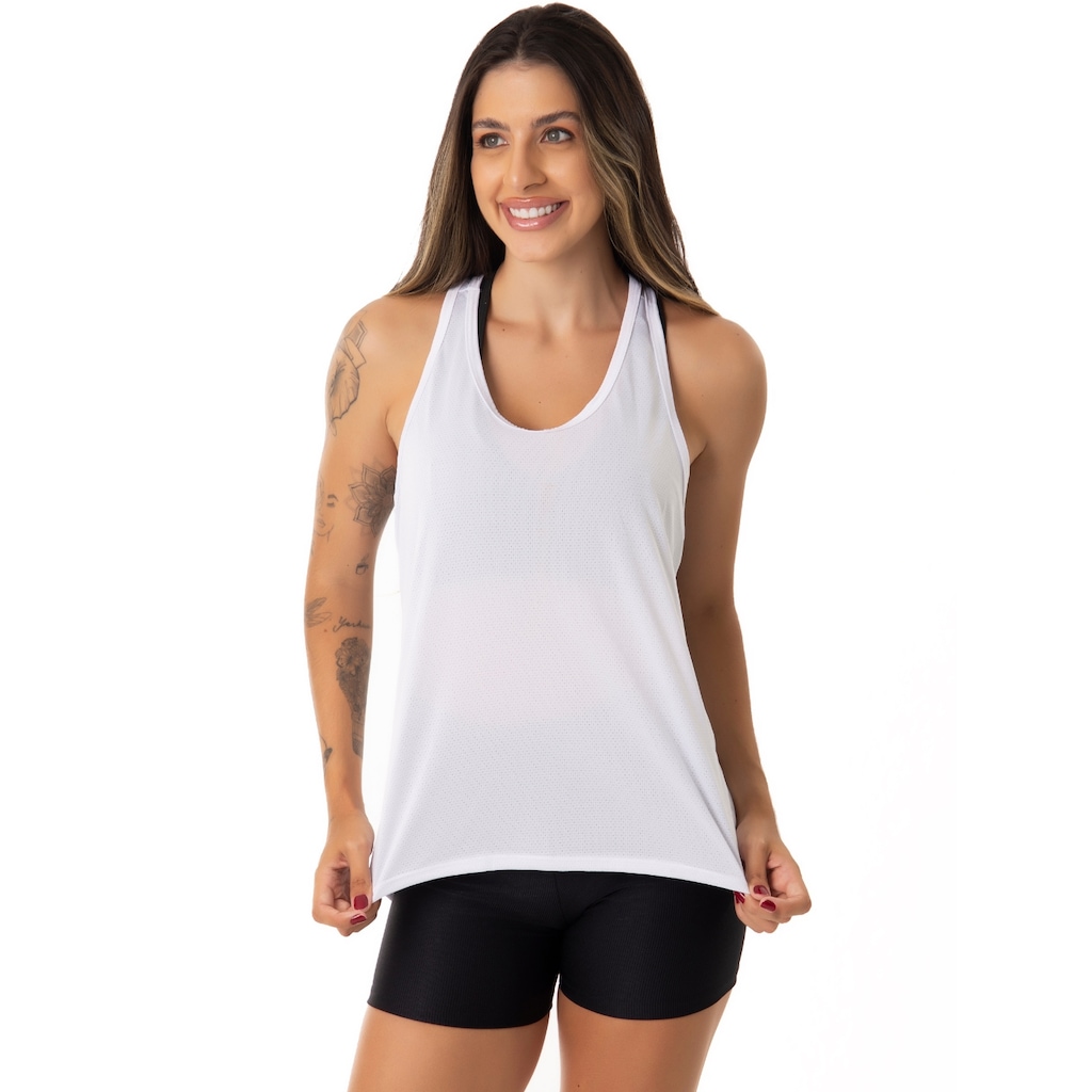 Camiseta Regata Fristyle Dry Fit - Feminina