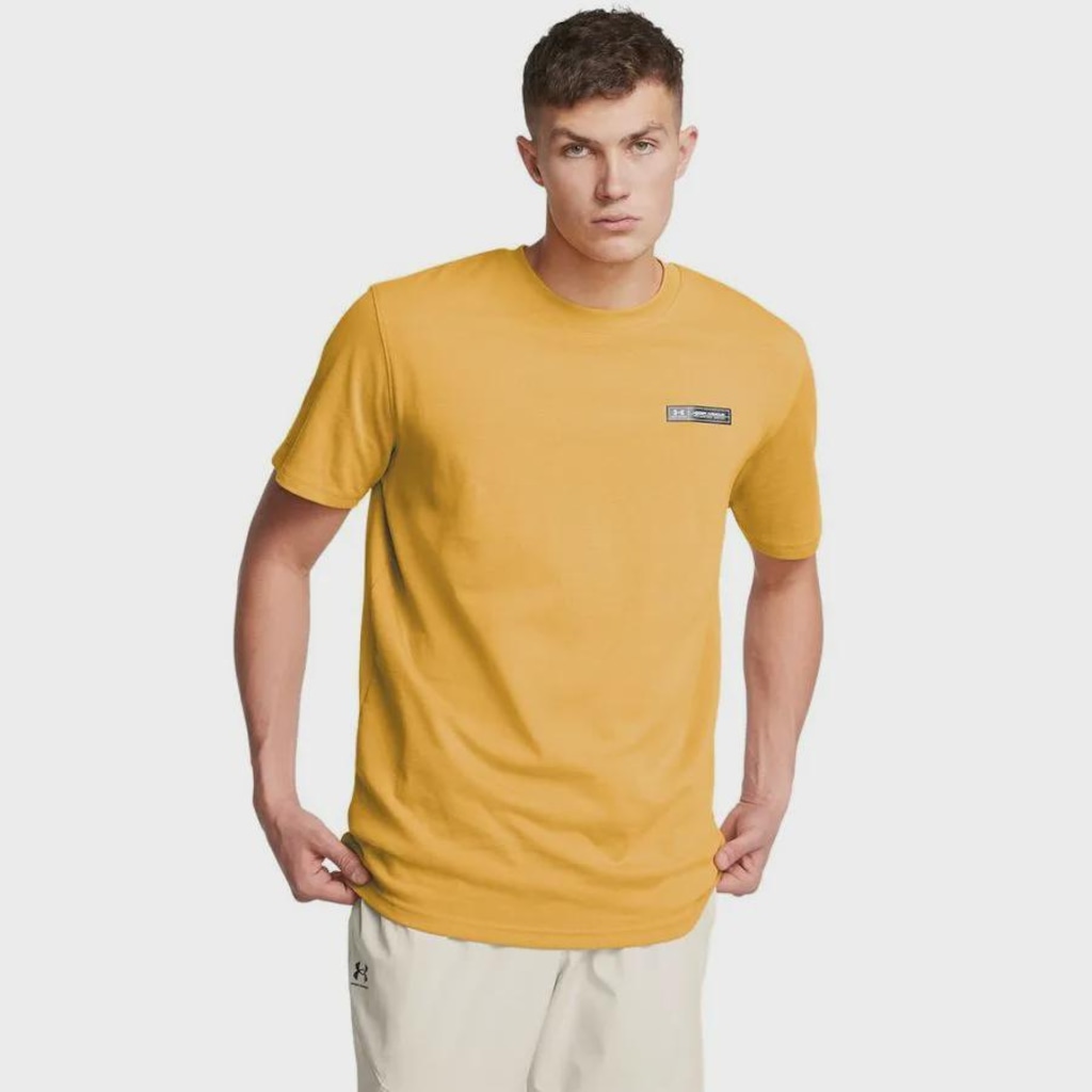 Camiseta Under Armour Heavyweight Label - Masculina