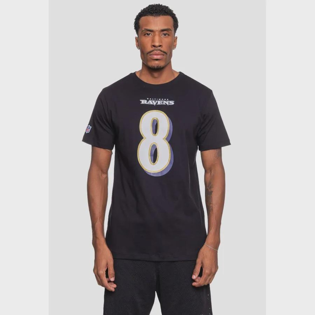 Camiseta NFL Player Lamar Jackson - Masculina
