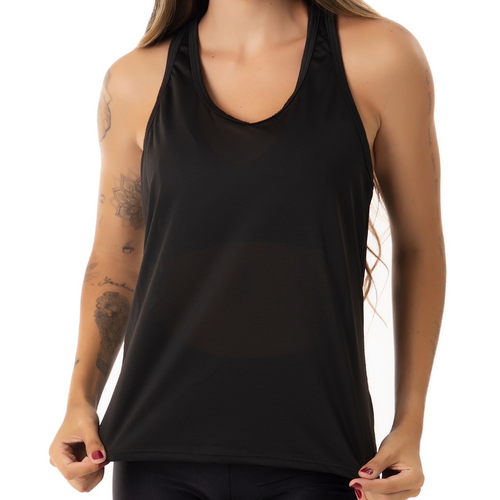 Camiseta Regata Frimodas Dry Fit Esportiva - Feminina