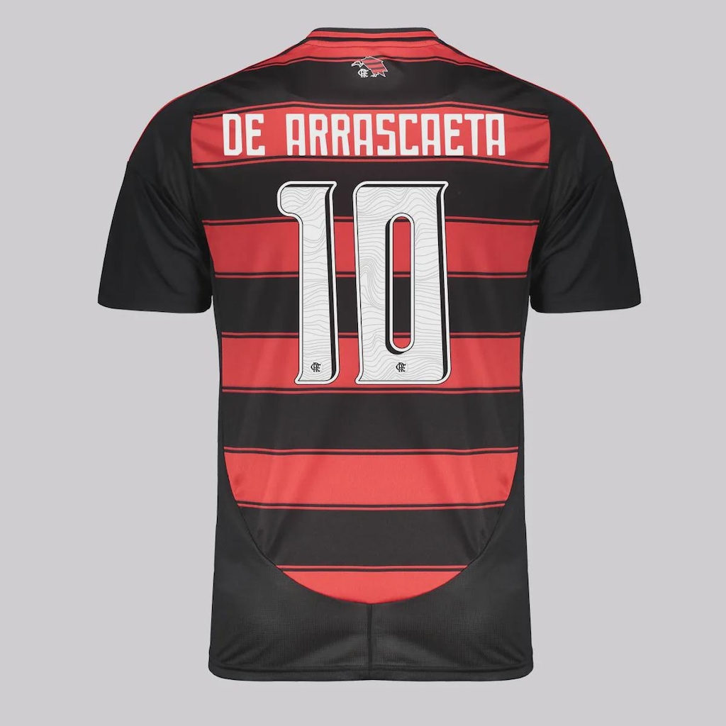 Camisa do Flamengo I 2025 10 De Arrascaeta adidas - Masculina - Foto 1