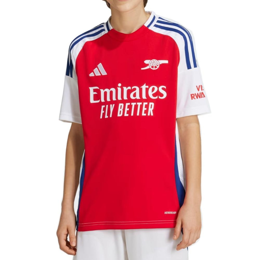 Camisa Arsenal 1 24/25 adidas - Infantil