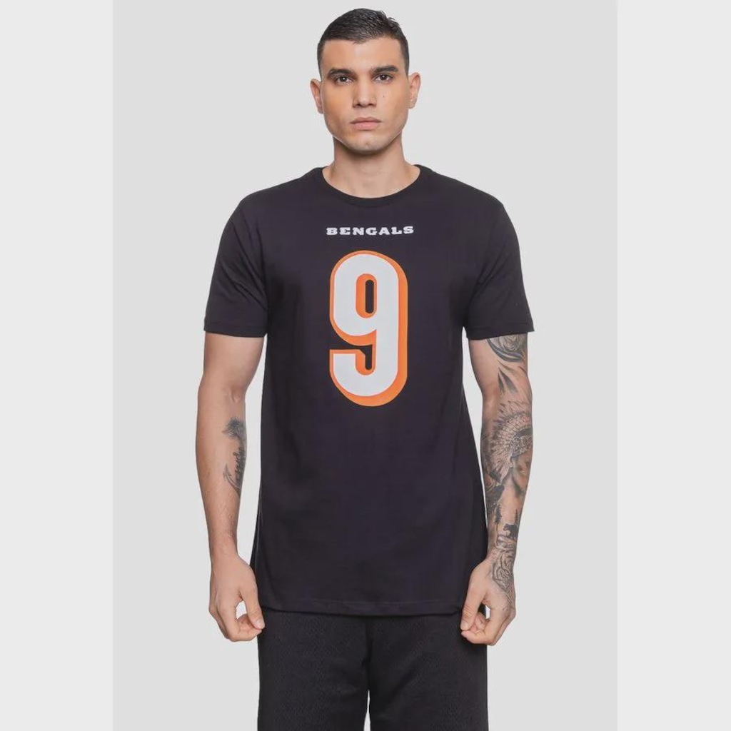Camiseta NFL Player Joe Burrow - Masculina