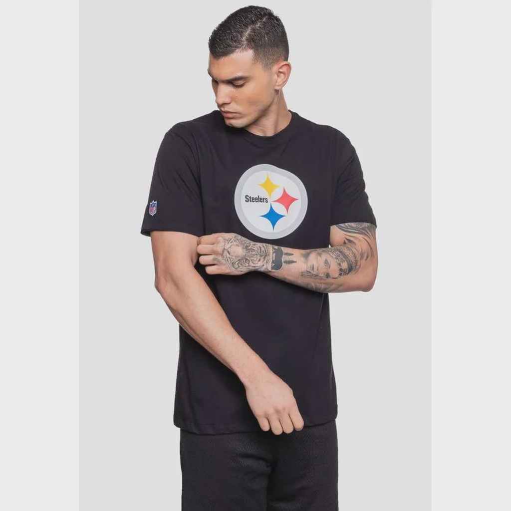 Imagem 3 do produto Camiseta NFL Logo Pittsburgh Steelers - Masculina