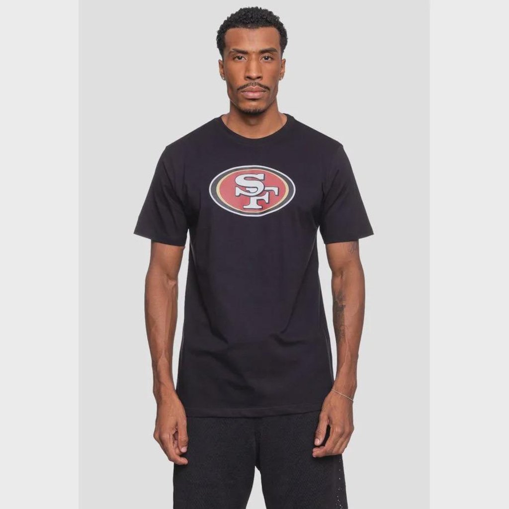 Camiseta NFL Logo San Francisco 49ers - Masculina