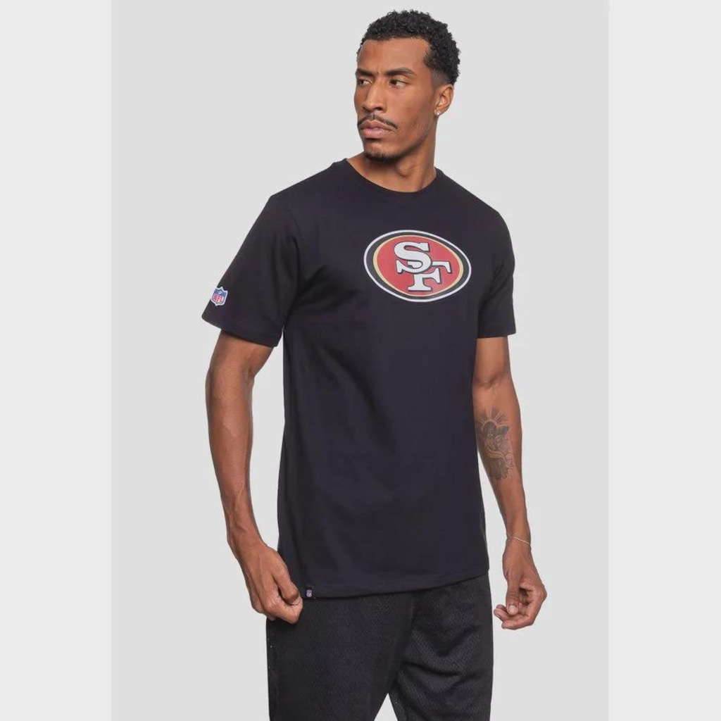 Imagem 4 do produto Camiseta NFL Logo San Francisco 49ers - Masculina