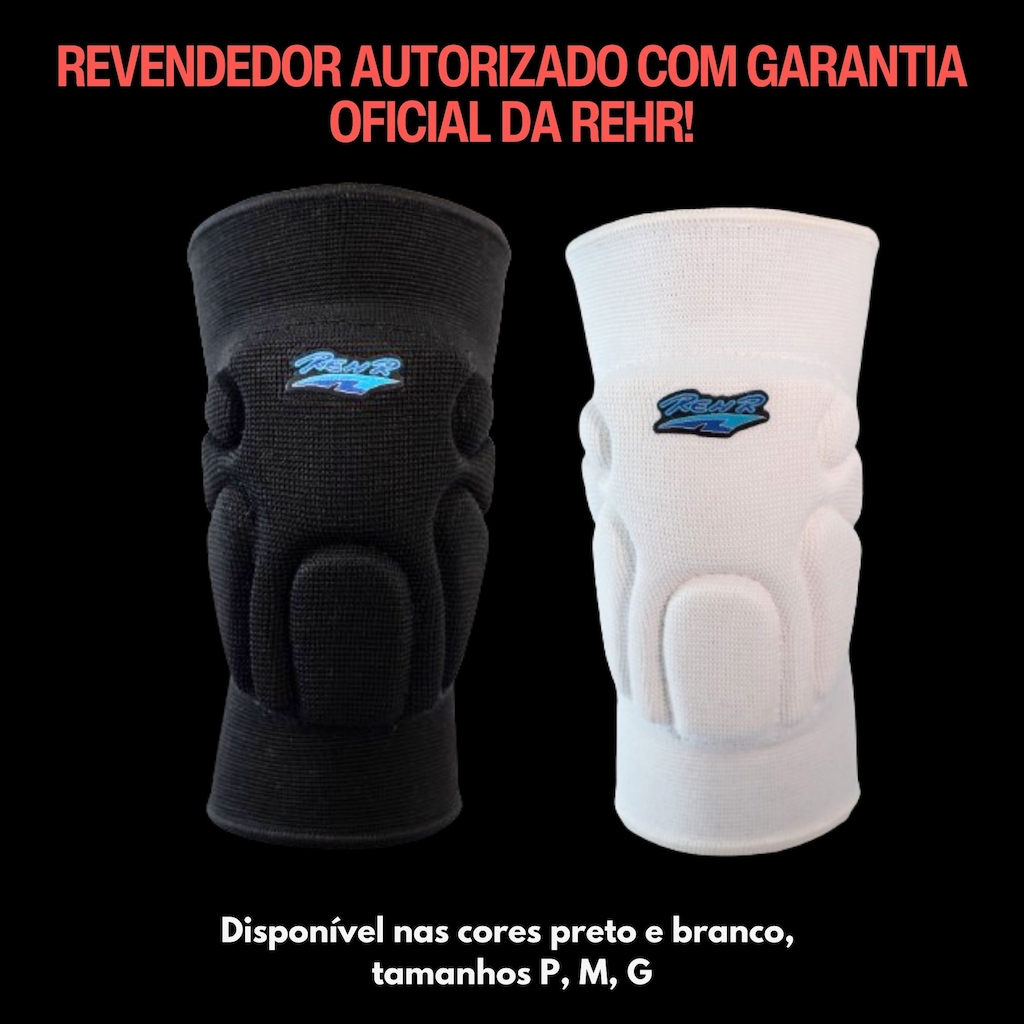 Imagem 5 do produto Joelheira de Vôlei Rehr Profissional Elite - Adulto