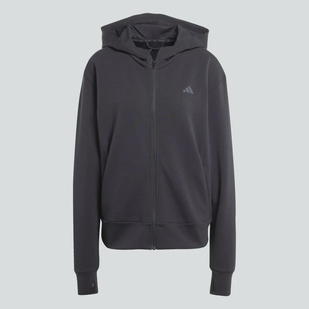 Imagem 3 do produto Jaqueta adidas D4T FZ Hoodie - Feminina