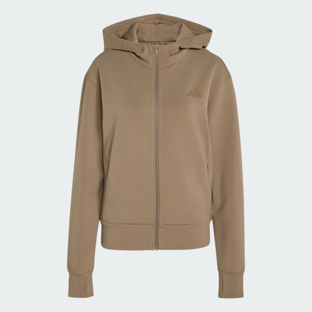 Imagem 2 do produto Jaqueta adidas D4T FZ Hoodie - Feminina