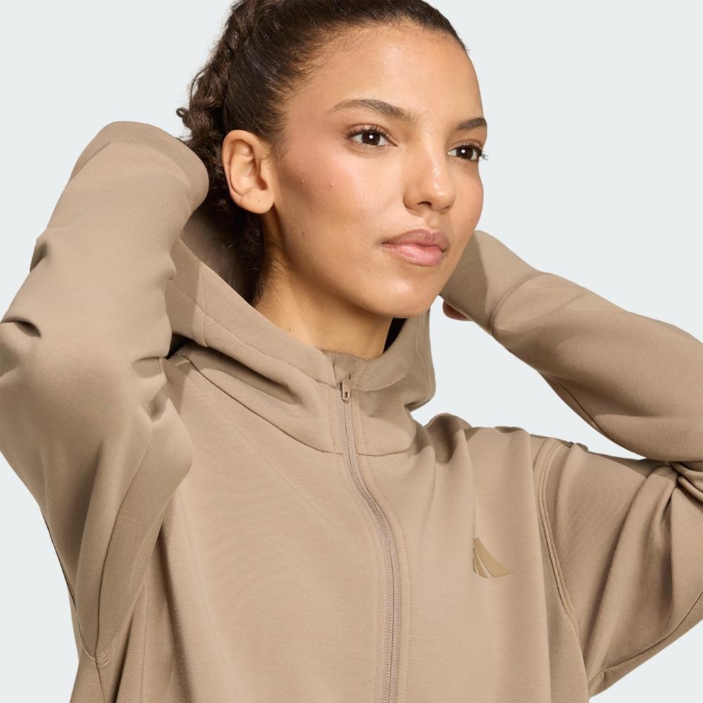 Imagem 5 do produto Jaqueta adidas D4T FZ Hoodie - Feminina