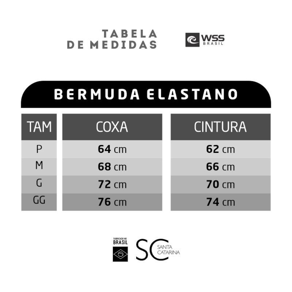 Imagem 4 do produto Shorts Praia Elastano Premium WSS Basic - Feminino