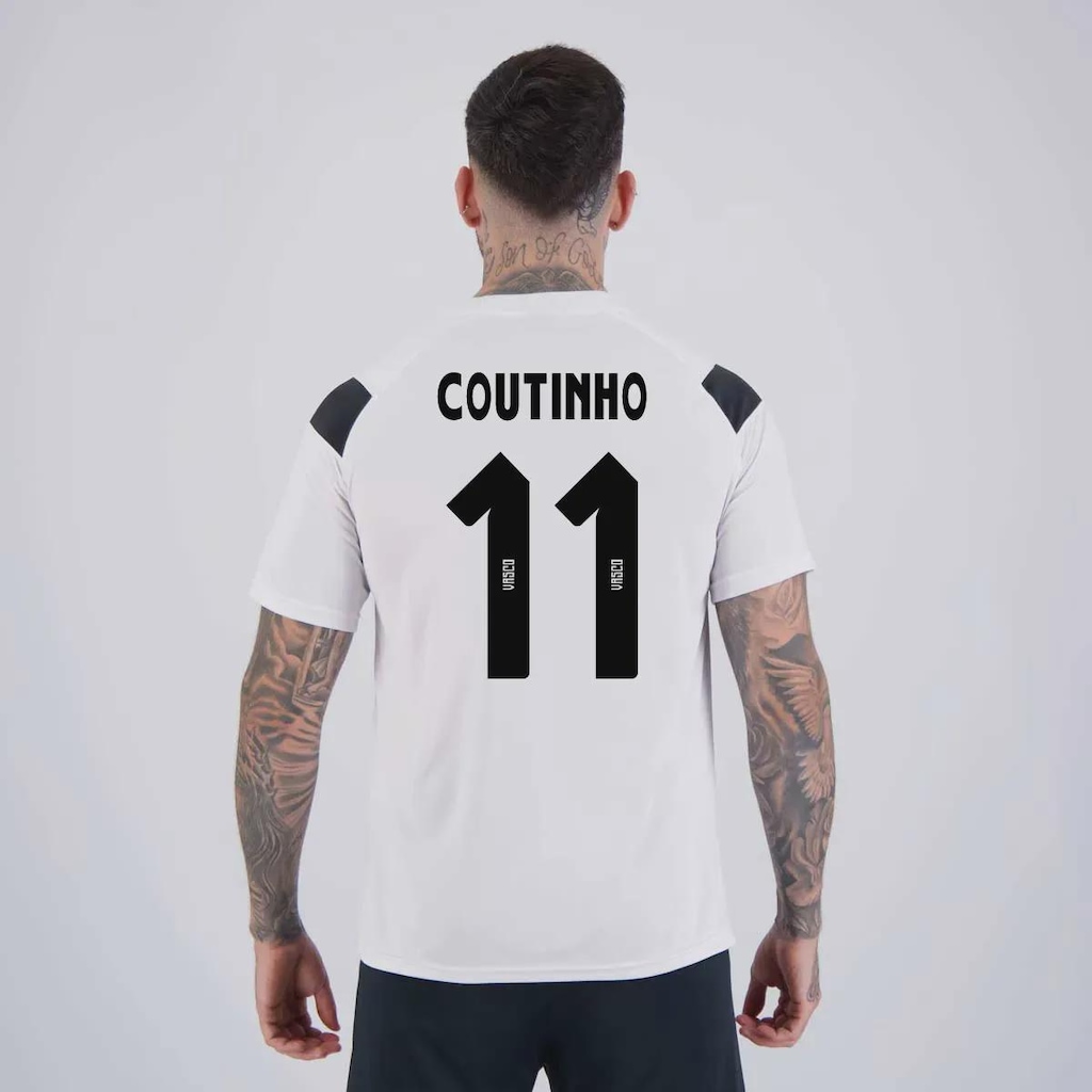Camisa do Vasco Supporter Cuts 11 Coutinho Kappa - Masculina