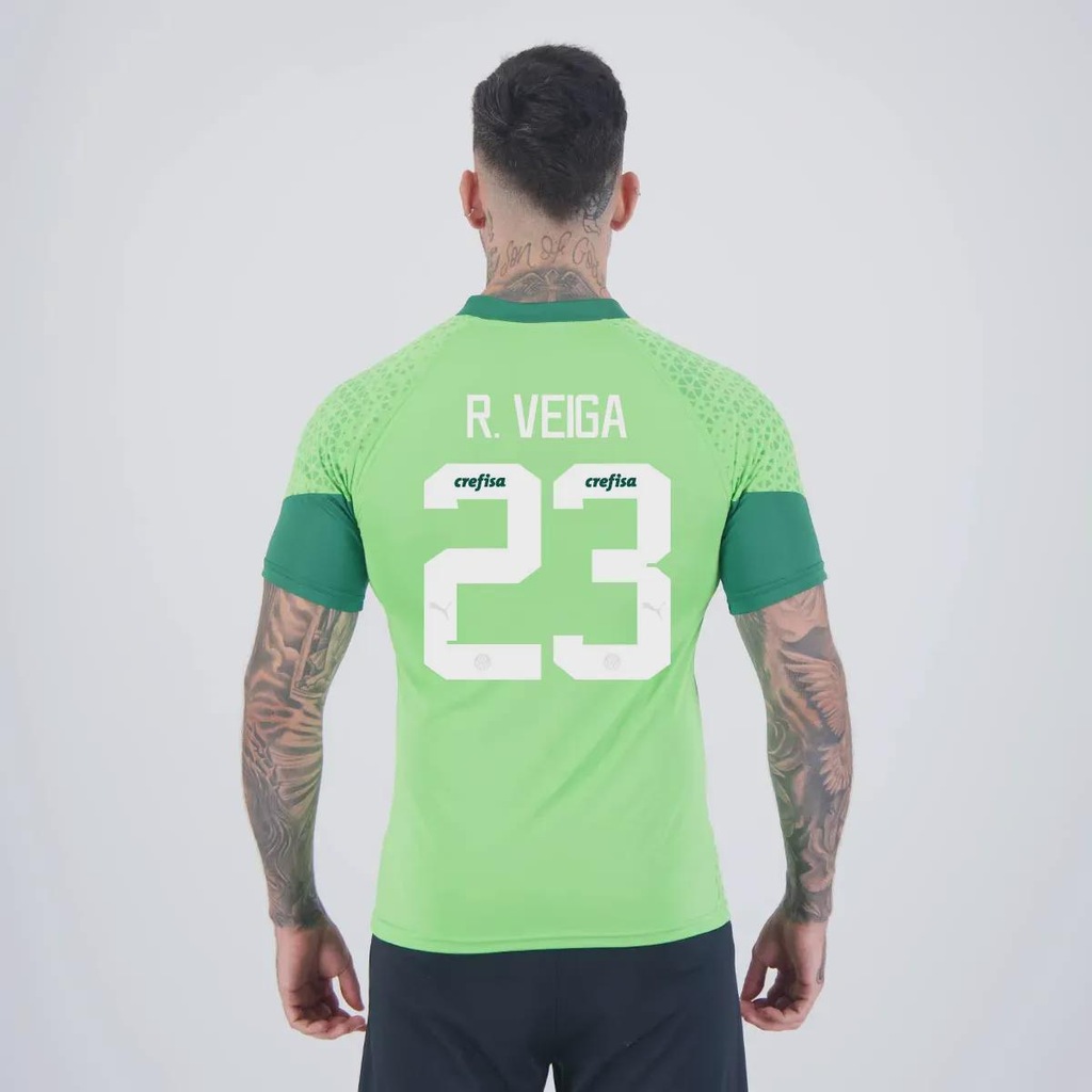 Camisa do Palmeiras Treino 2024 23 R. Veiga Puma - Masculina