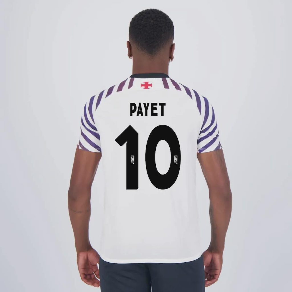 Camisa do Vasco Kappa Aquecimento 2024 10 Payet - Masculina