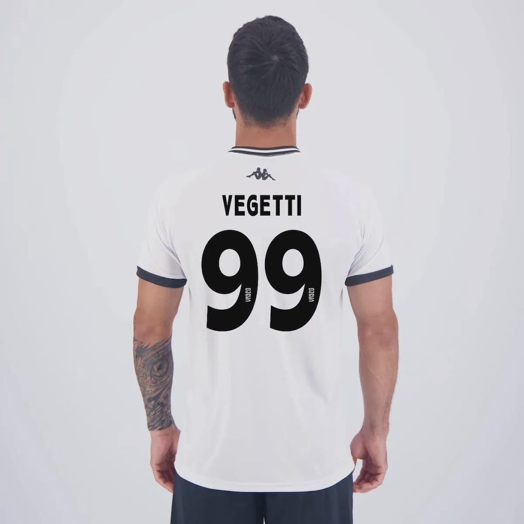 Camisa do Vasco Kappa Supporter New E 99 Vegetti - Masculina