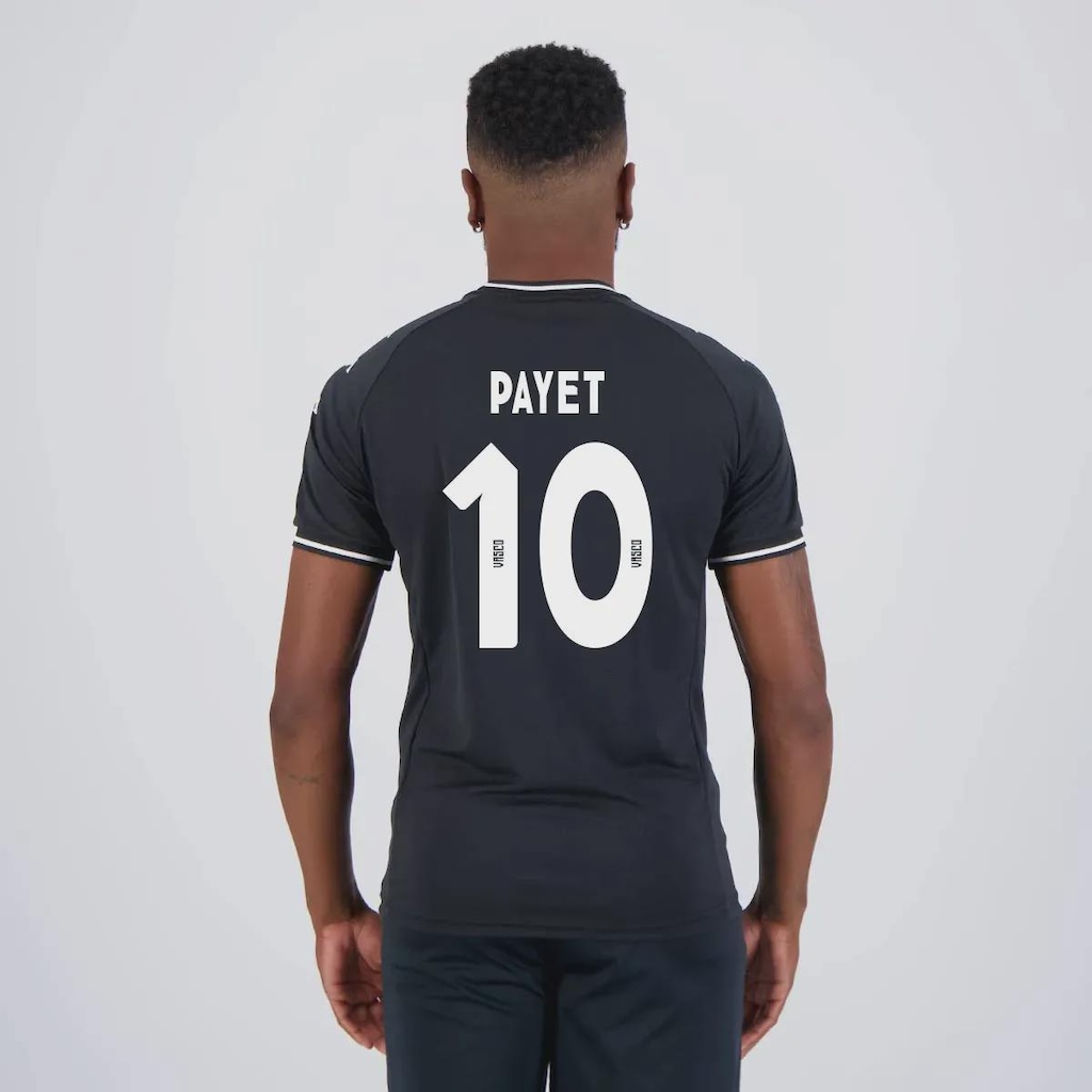 Camisa do Vasco Kappa Supporter 2024 10 Payet - Masculina
