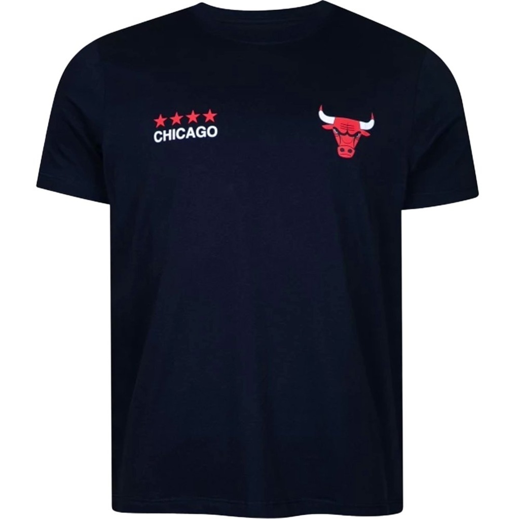Camiseta New Era Chicago Bulls Action Winter - Masculina