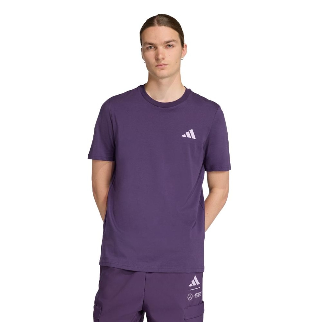 Camiseta Estampada Premium Mercedes AMG Petronas Fórmula 1 Team adidas - Masculina