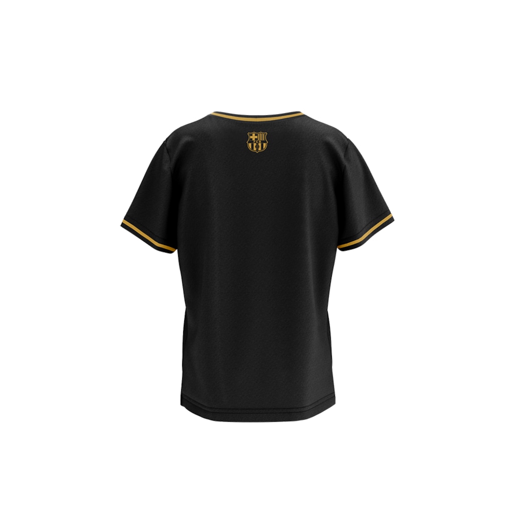 Imagem 2 do produto Camisa Barcelona Braziline Tucker Gold - Infantil