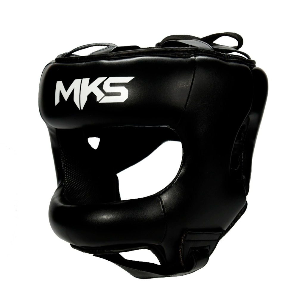 Protetor de Cabeça de Boxe Mks Combat Full Face Nose Protection G/gg