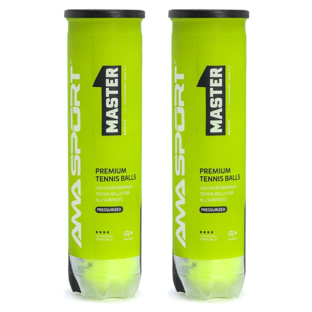 Bola de Tênis Ama Master Pack com 2 Tubos