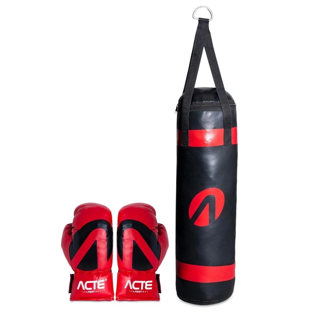 Saco de Pancada Acte Sports P21 + Luva - Infantil