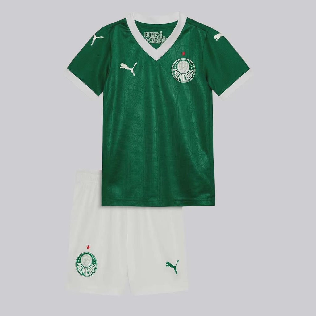 Conjunto do Palmeiras I 2025 Puma - Infantil
