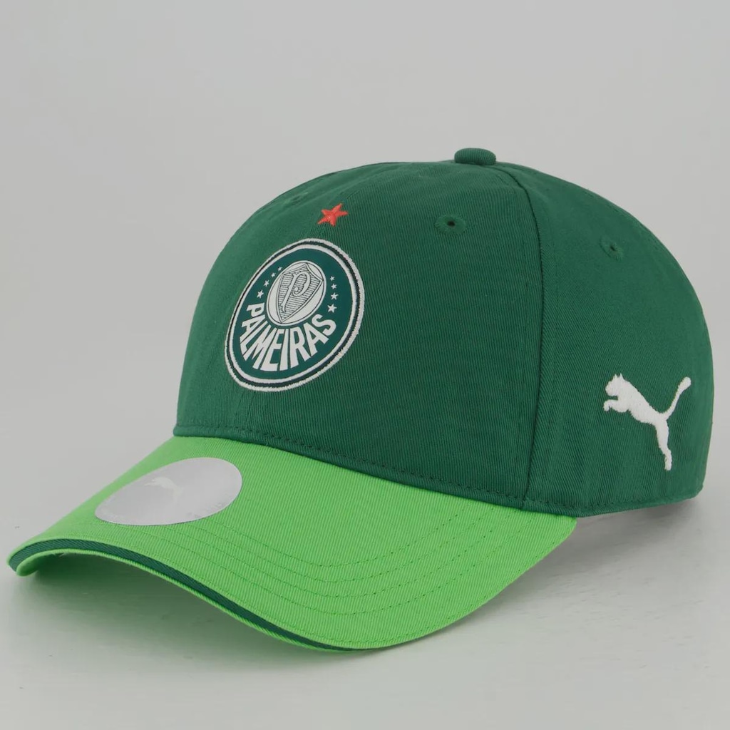 Boné Aba Curva do Palmeiras Puma Training Cap - Adulto