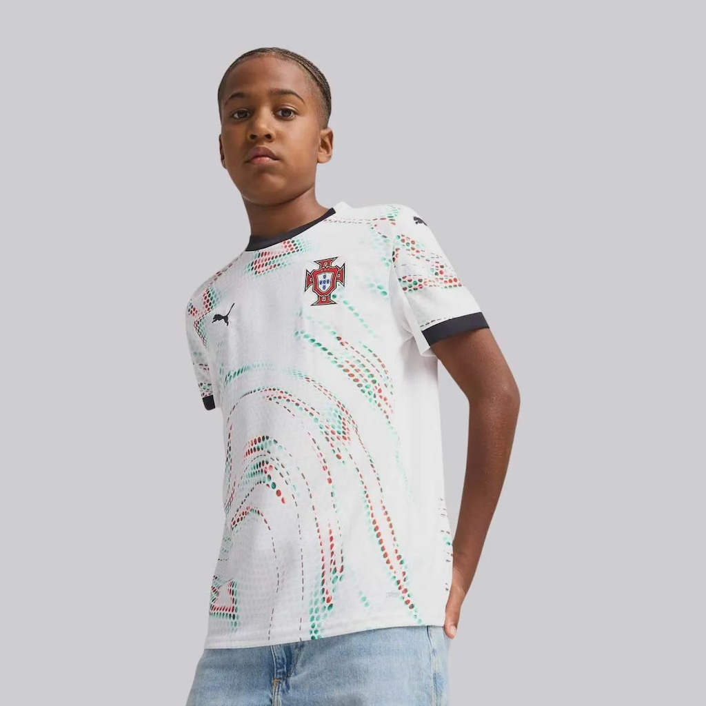 Camisa Portugal Away 2025 Puma - Infantil