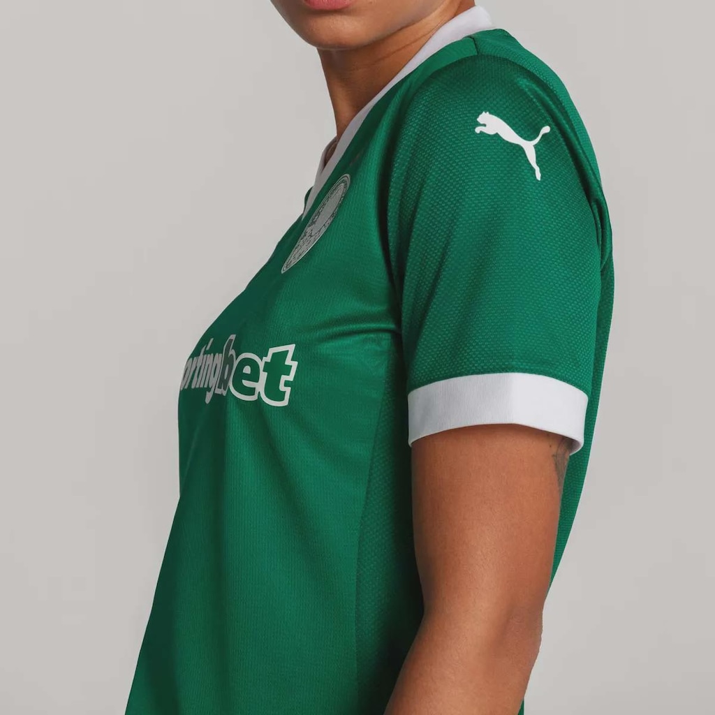 Imagem 2 do produto Camisa do Palmeiras I 2025 Puma Jogador - Feminina