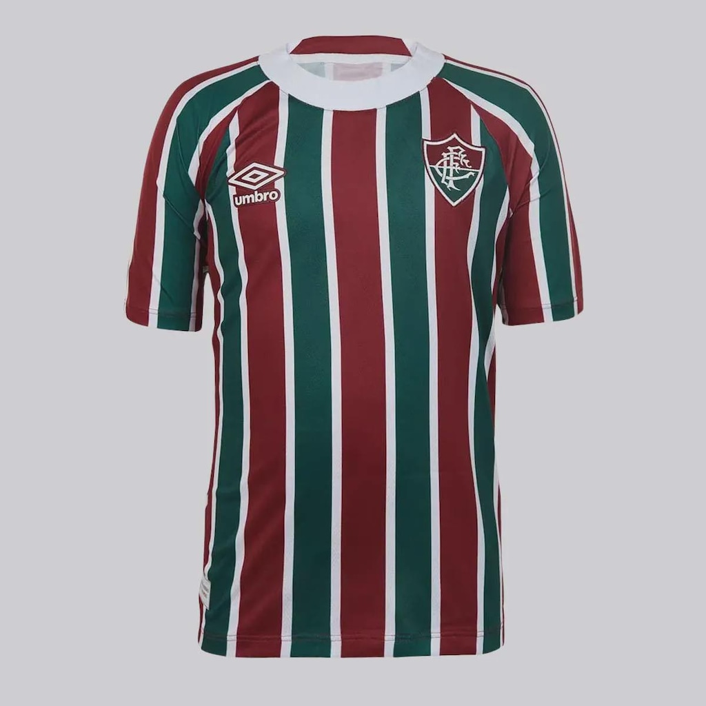 Camisa do Fluminense I 2025 Umbro - Infantil