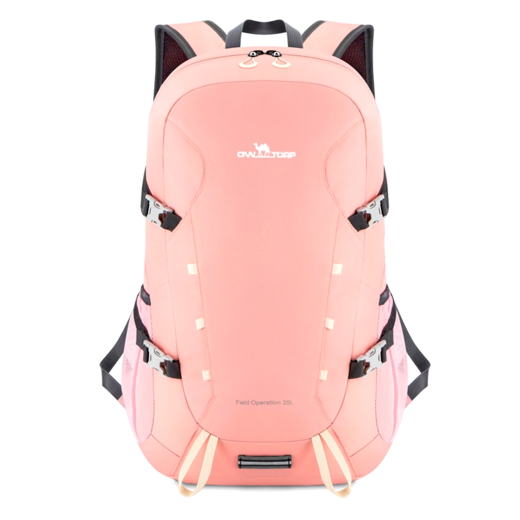 Mochila Gold Sports Dobrável Camel Montanhismo A Prova de Água - 35 Litros