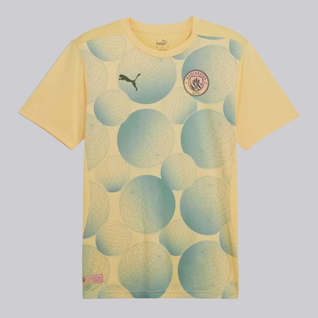 Camisa Puma Manchester City Pré-jogo 2025 - Masculina