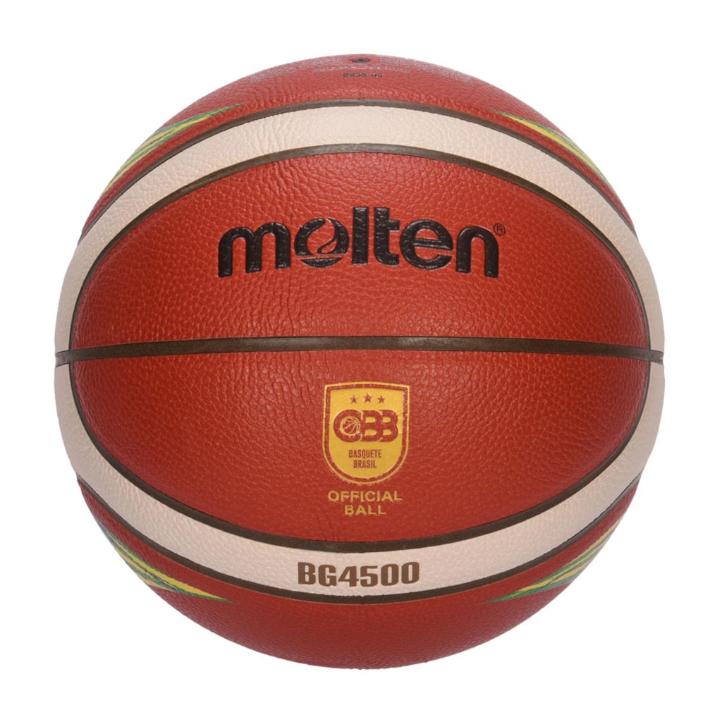 Bola De Basquete Molten Bg4500 Cbb Oficial T6 Basketball Fiba Approved